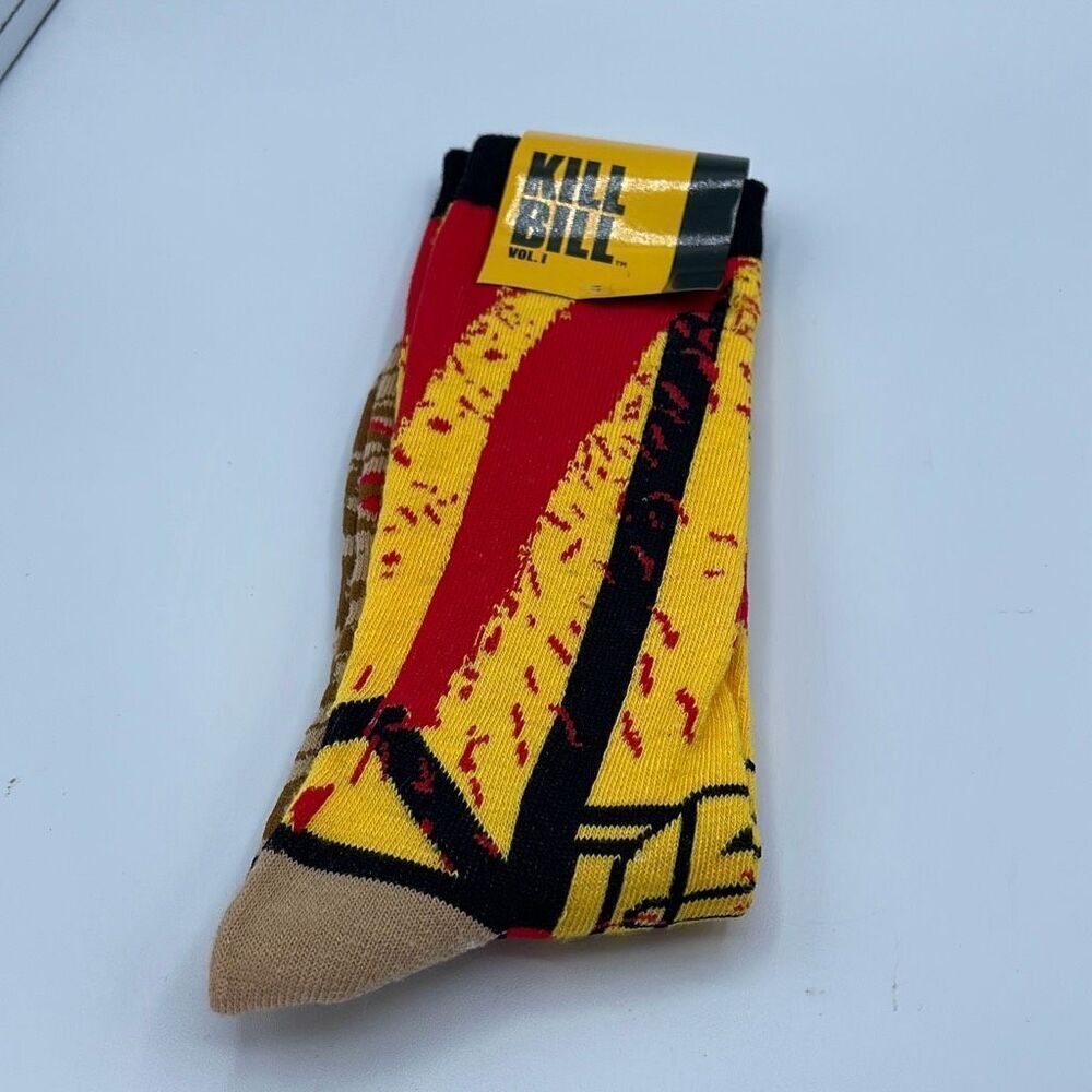 NWT K ill Bill Vol 1. 2016 LootCrate exclusive socks